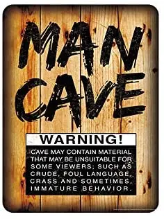 

Retro Sign Man Cave Vintage Metal Tin Sign - Home Decor Bar Man Cave Garage Decor Restaurant Decor Gas Decor Retro Metal decor