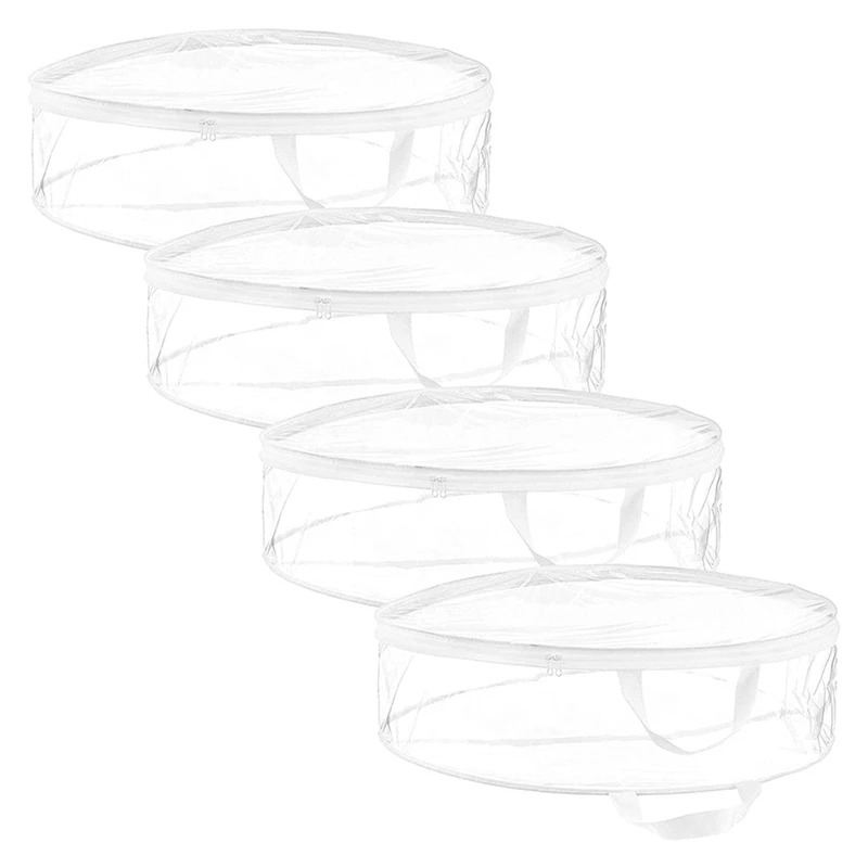 

Christmas Wreath Storage Box Transparent Christmas Wreath Storage Bag Christmas Plastic