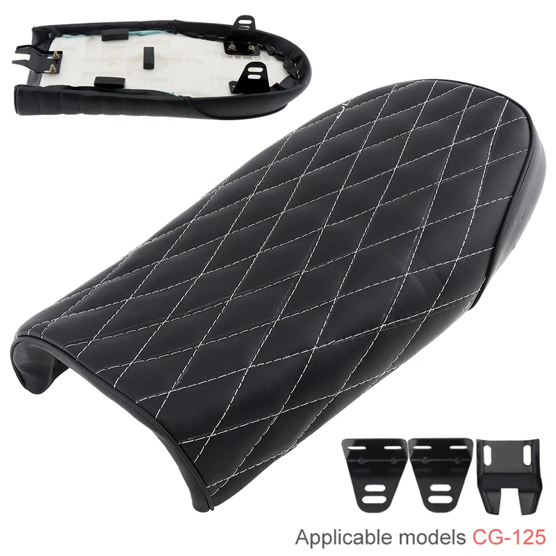 Купи 3D Mesh Motorcycle Seat Cover CG125 Breathable Sunproof Motorbike Scooter Seat Covers Cushion for Honda / Yamaha / Suzuki за 2,510 рублей в магазине AliExpress