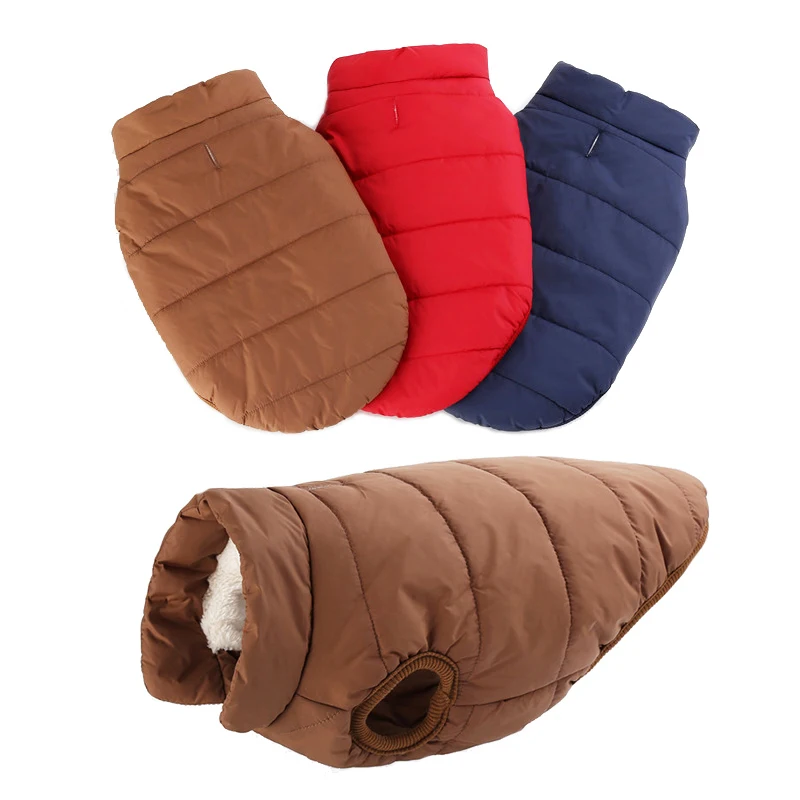 

Pet Dog Clothes For Large Dog Winter Warm Basic Dog Coat Jacket Outdoor Warmth For Fleece Lining
