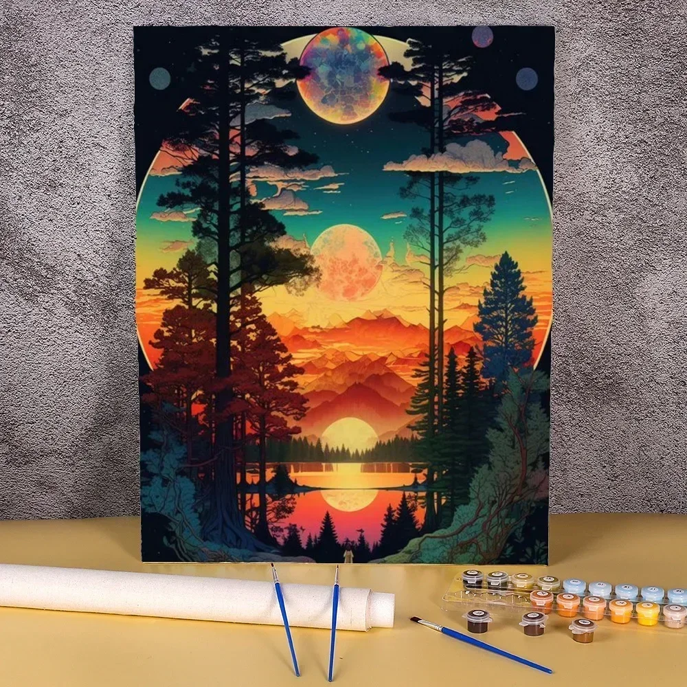 126337 политика по номерам на холсте Diy раскраска комплект домашний декор для стены