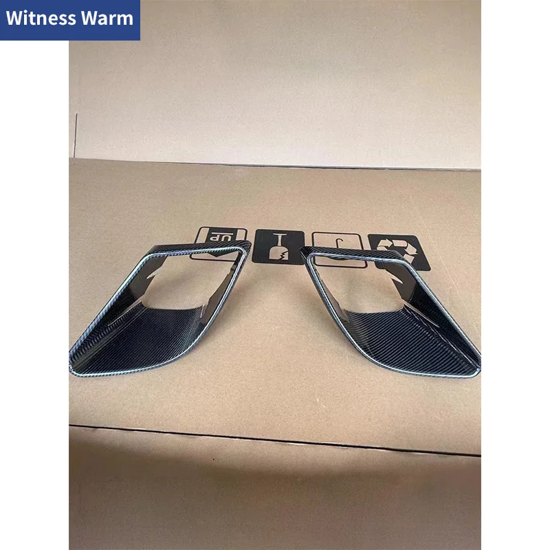 Передние вентиляционные отверстия из кованого углеродного волокна разделитель