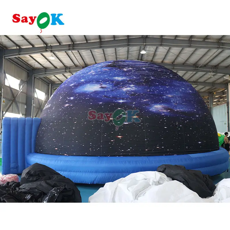 SAYOK гигантский надувной Фотофон голубое звездное небо проекционный купол для