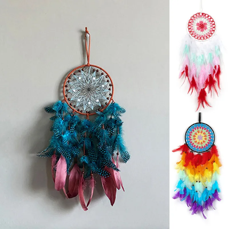 

Beauty Dreamcatcher Luxury Home Decor Indian Dream Catcher Unique Wall Hanging Accessories for Interior House Room Ornaments
