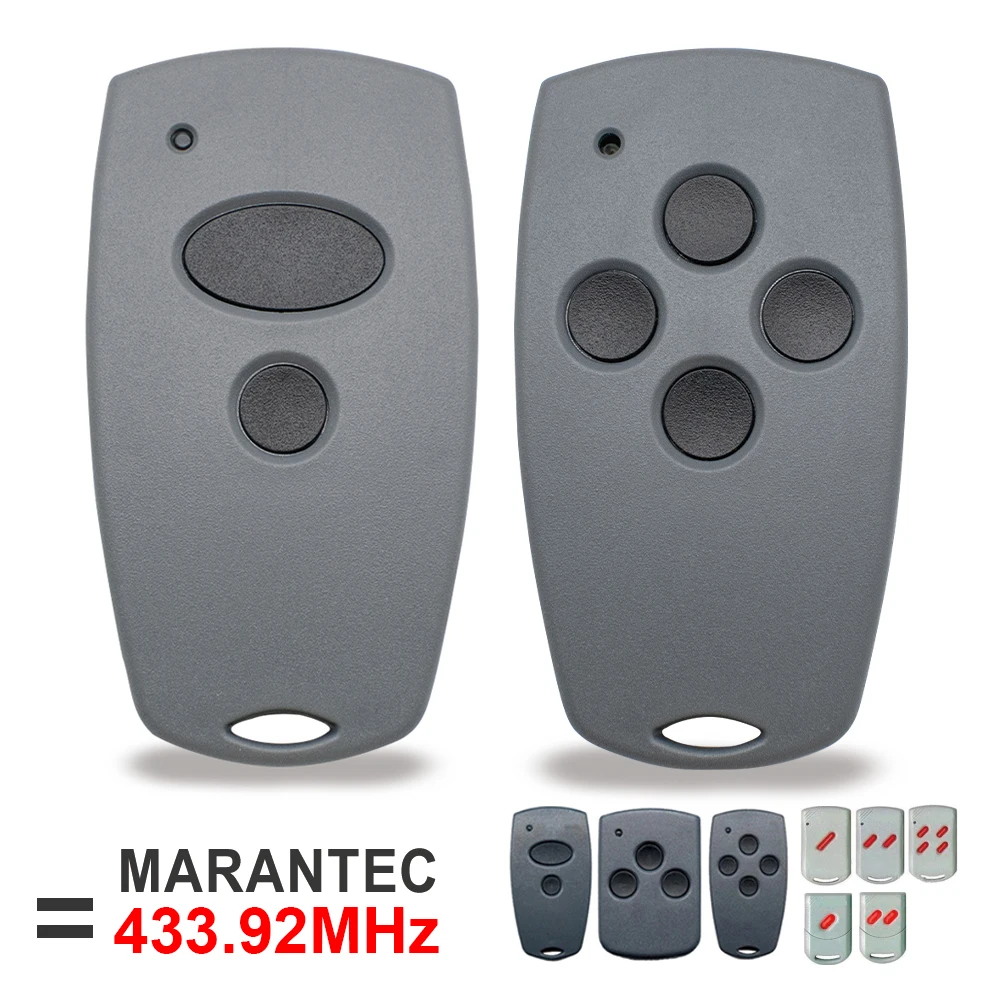 Marantec Digital 302 304 313 Comfort 220 250 252 433.92MHz Garage Gate Door Remote Control 433MHz Fixed Code Transmitter