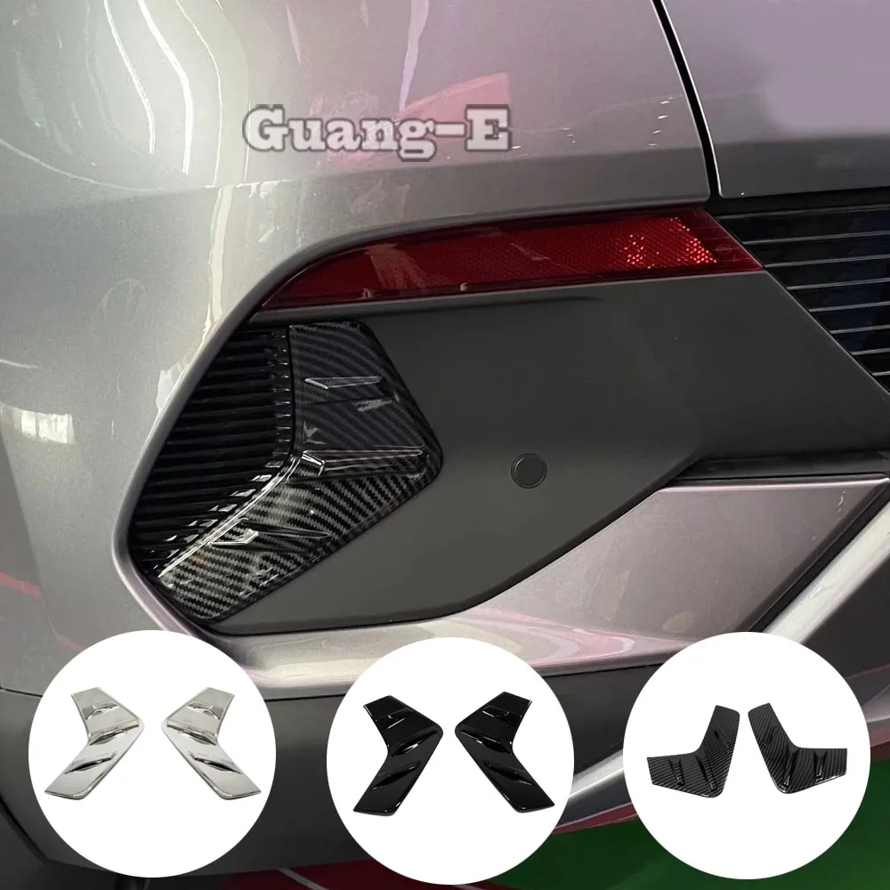 

ABS пластиковая Автомобильная задняя крышка фоторамка отделка брови внешние аксессуары для BYD ATTO3/Yuan Plus 2022 2023 2024