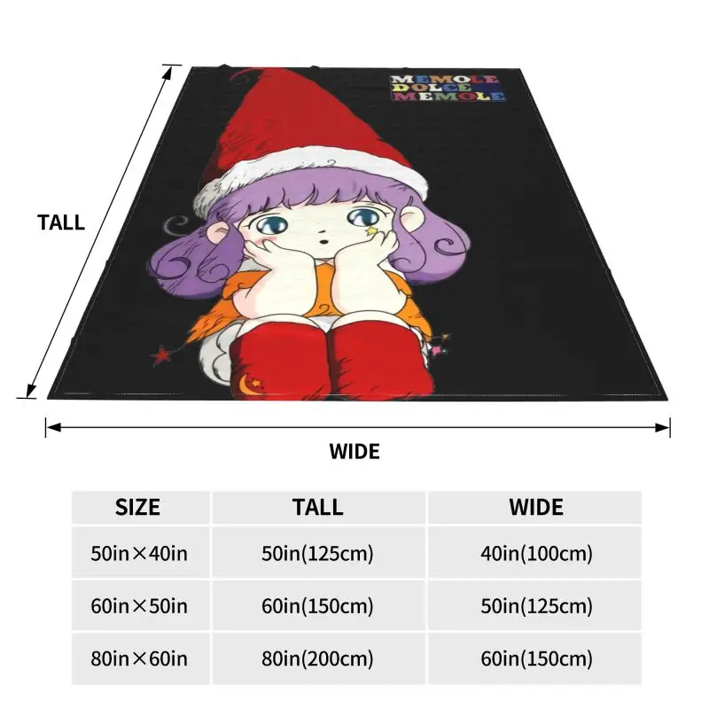 Персонализированное одеяло для кровати Dolce Memole Cartone Anni 80 теплое всесезонное