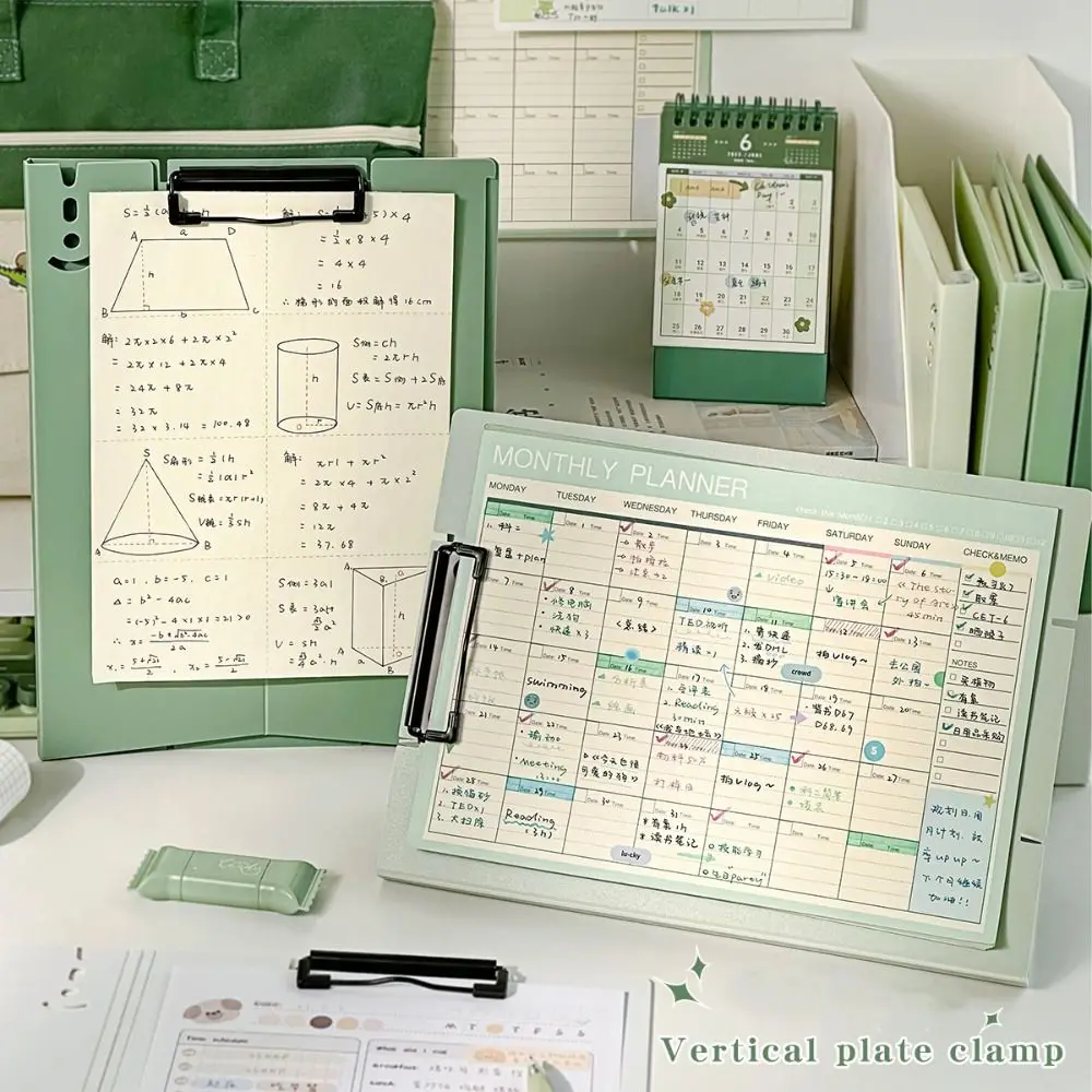 Креативный двухфункциональный Verhical Plale Clamp многофункциональная папка для файлов