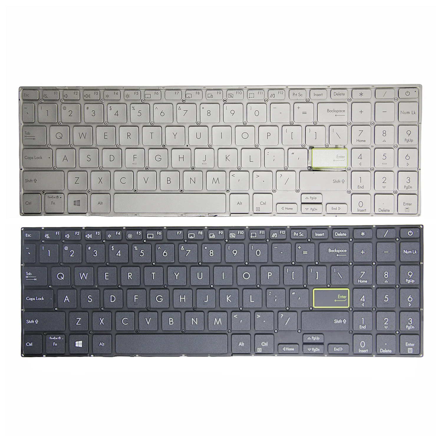 100% новая оригинальная американская/FR (AZERTY)/GR/UK (GB) для Asus X521 X521FA S5600F X521F английская