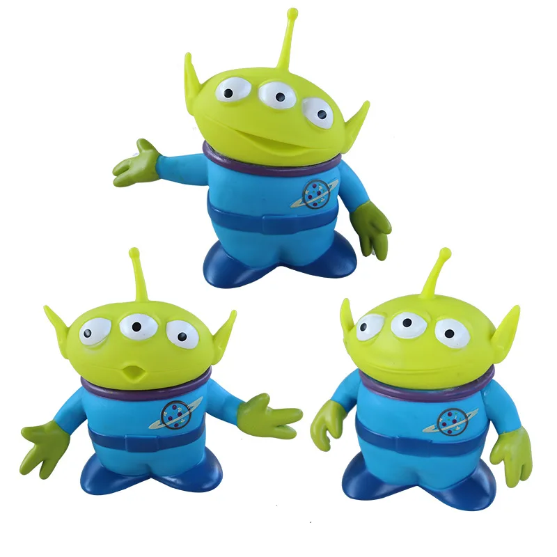 Купи Disney Pixar Cartoon Anime Toy Story Alien Action Figure Toys PVC Model Dolls Decoration For Kids Birthday Gifts за 835 рублей в магазине AliExpress