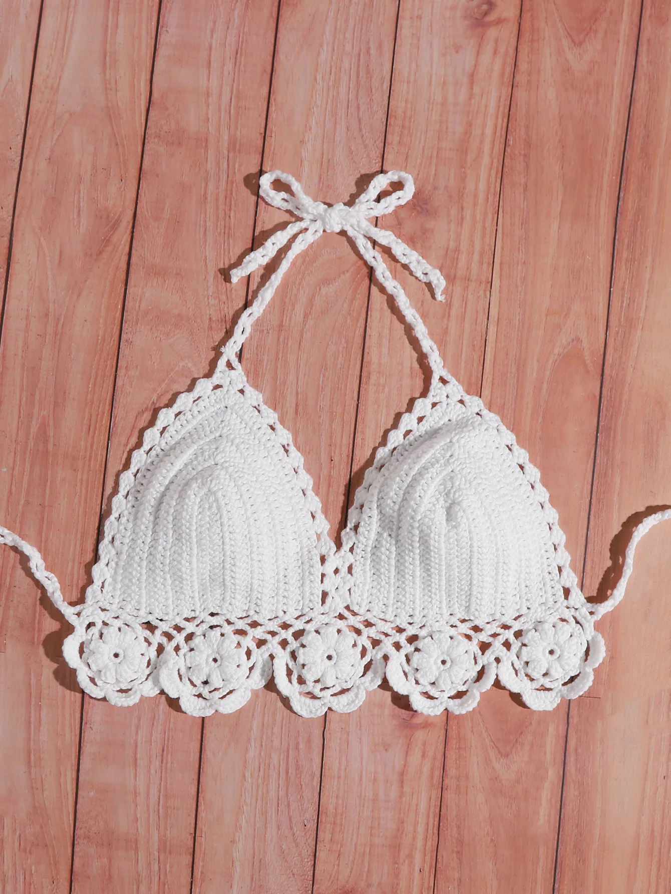 

2022, пляжный стиль, бикини, топы, майка, вязаный крючком однотонный тонкий повседневный летний купальник, женский купальник