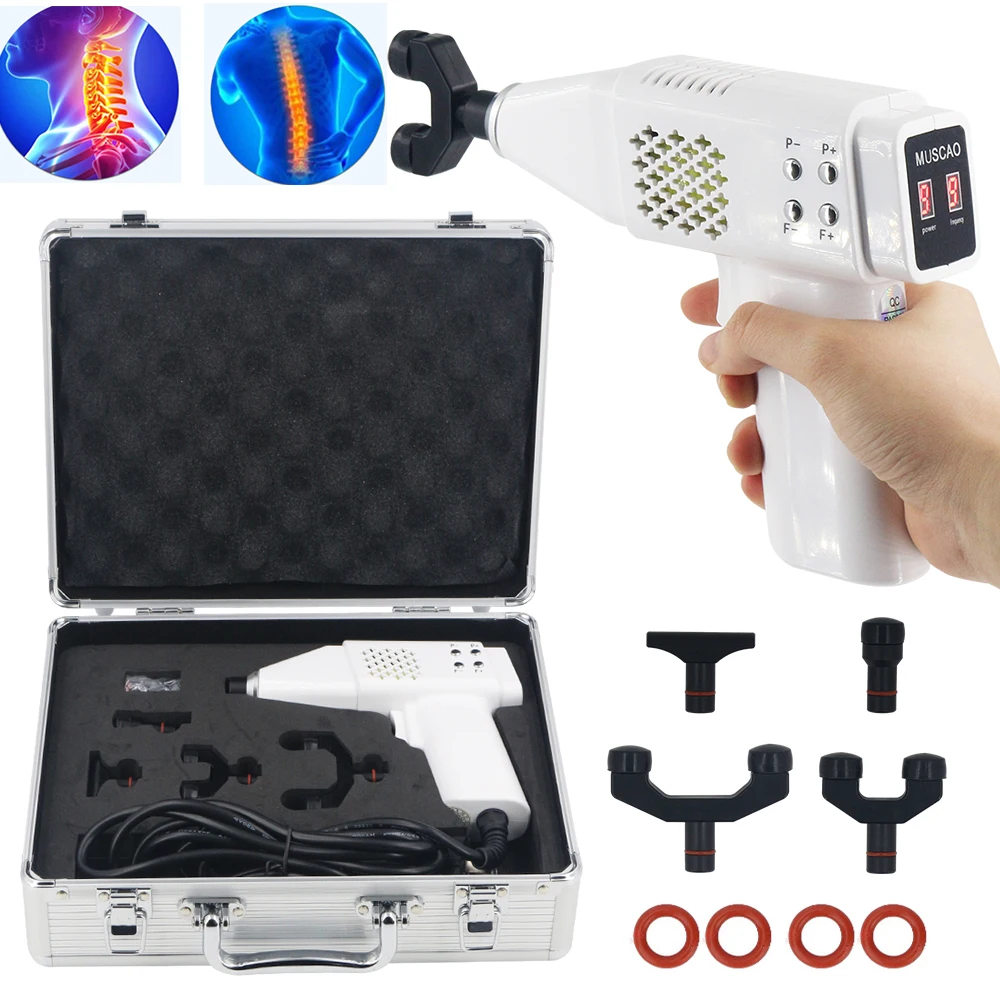 

Новый Электрический хиропрактика, регулирующий инструмент, электронный магнитный массажер для спины, шеи, плеч, тела, улучшает боль в суста...