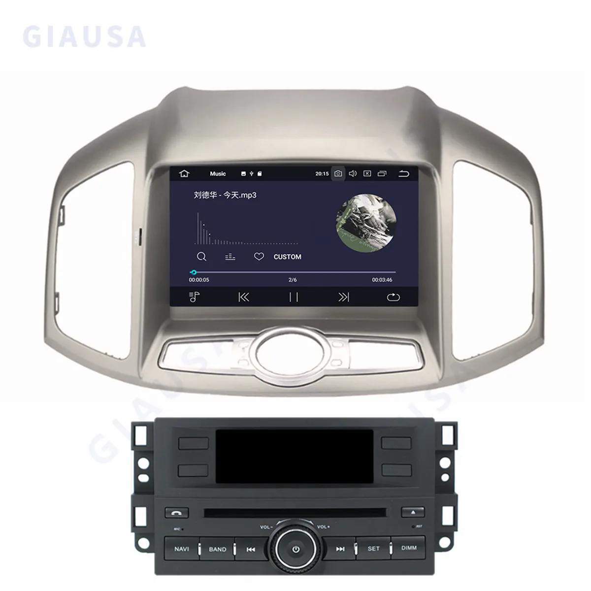 Для Chevrolet Captiva 2011-2018 Android авто навигация GPS автомобильный радио DVD мультимедийный