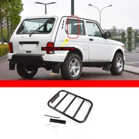 for 2009 2019 lada niva aluminum alloy black car styling multifunctional side climbing ladder car exterior detail accessories