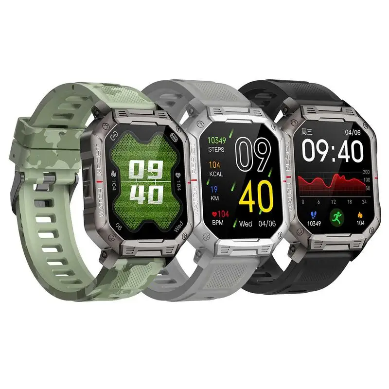 

2022 Smart Watch Men Smartwatch Women Fitness Touch Control Sleep Monitor Watches ForiPhone ForHuawei