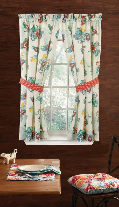 

Country Garden Window Panel Pair, Multicolor, 40"W x 63"L, 2 Piece