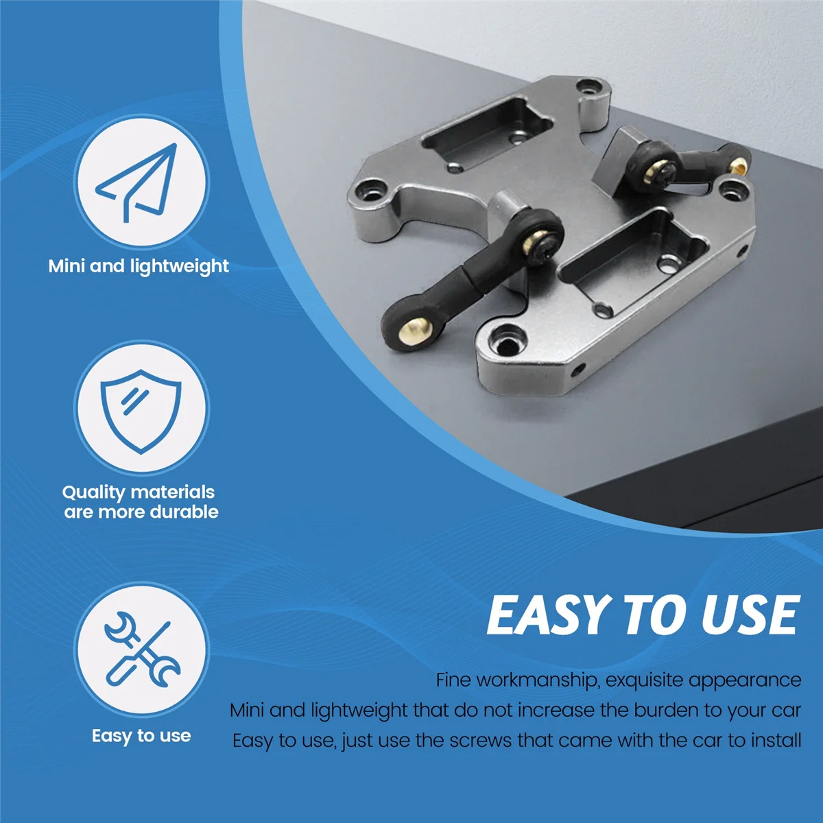 6 шт. соединительные звенья стержень для Wpl B16 B36 радиоуправляемый автомобиль