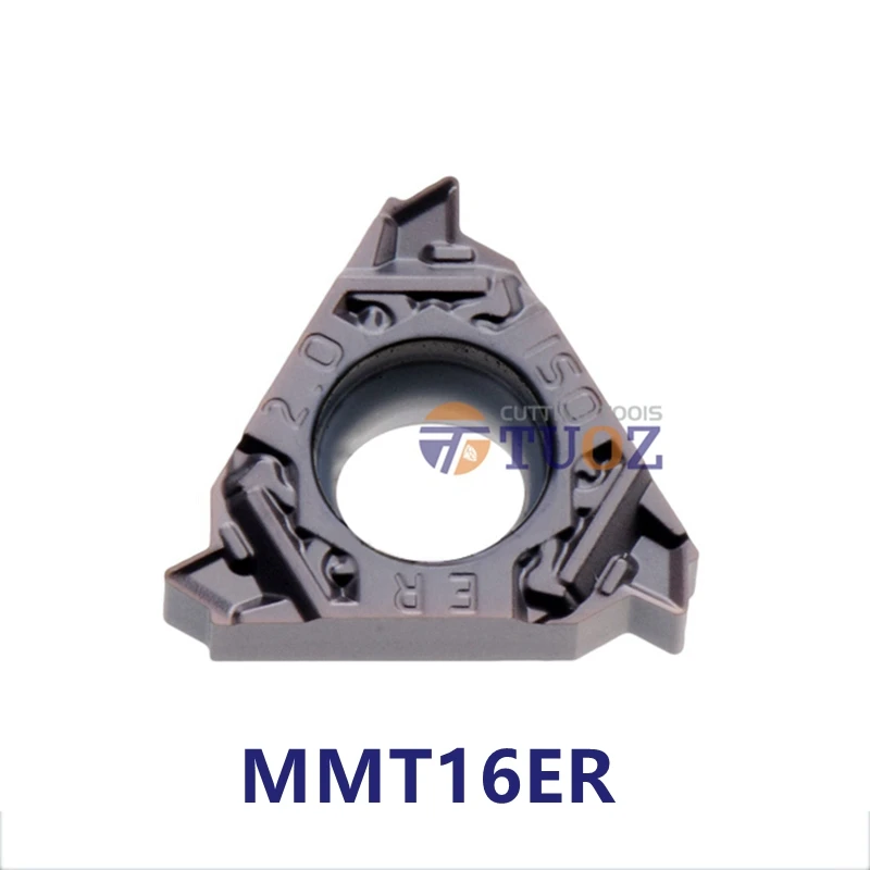 100% Original MMT16ER125ISO-S VP15TF MMT 16ER 125ISO Threading  Carbide Inserts Turning CNCTools Lathe Cut