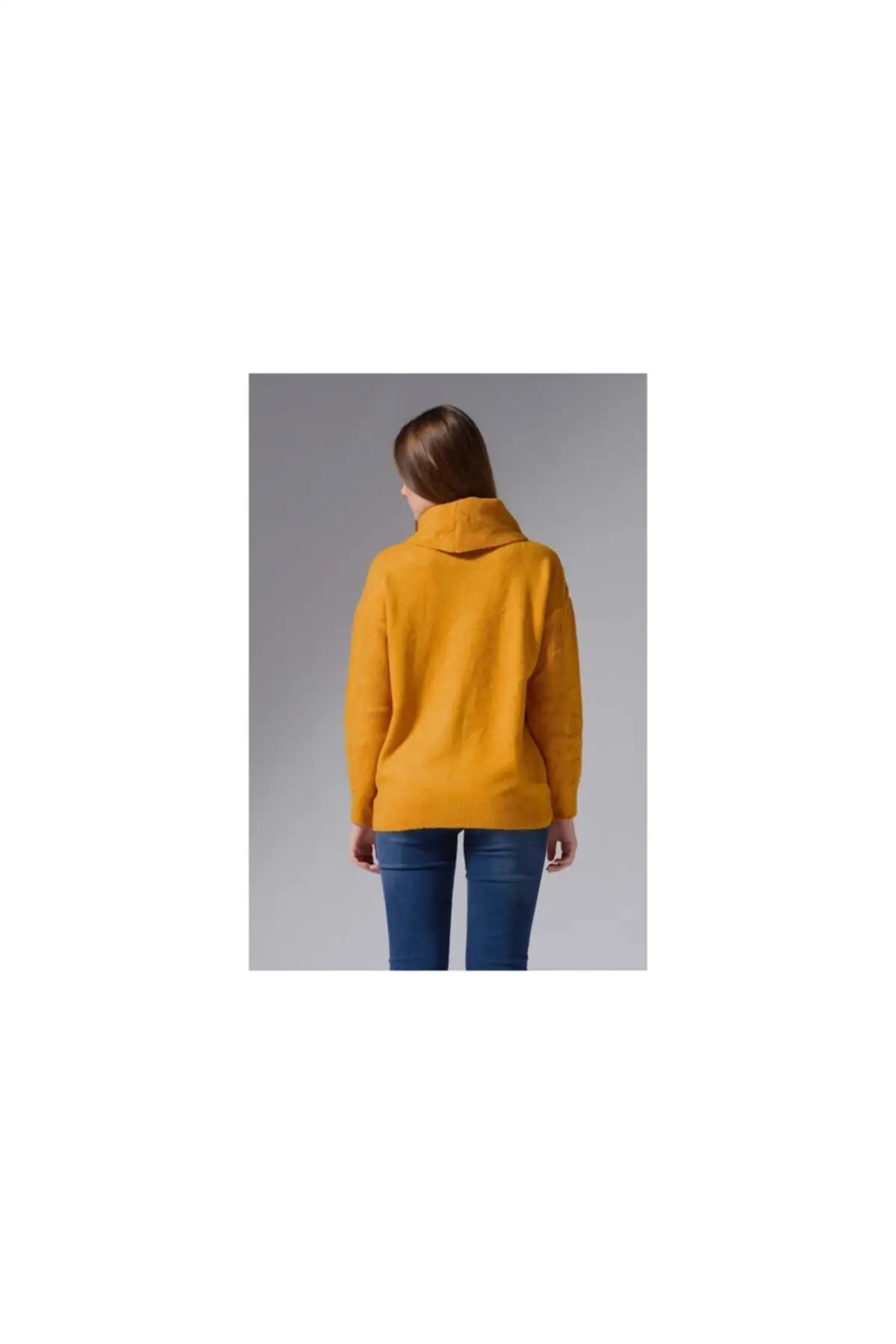 

Salas Collar Sweater Women Mustard Women Muslim Sweater