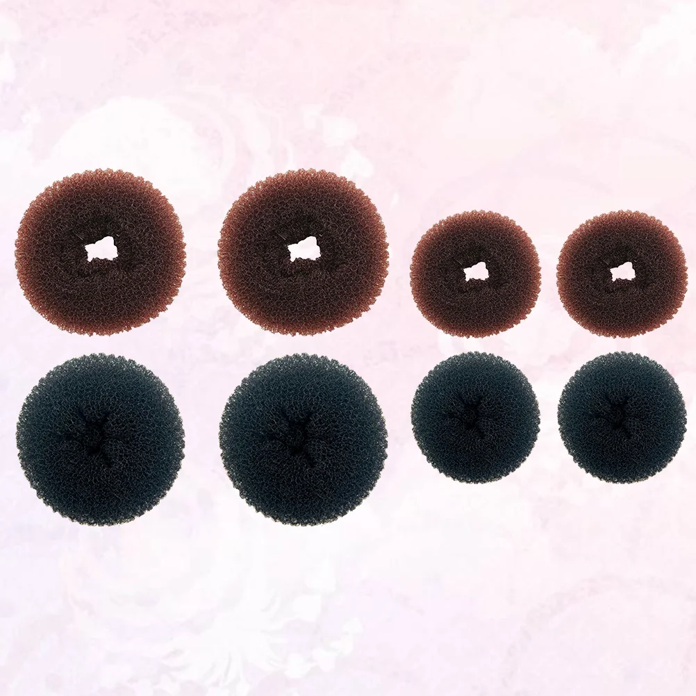 

8PCS Hair Bun Maker Donut Bun Maker Fast Hair Styling Hairstyle Bun Hper Hair Bun Holder Woman Bun DIY Maker