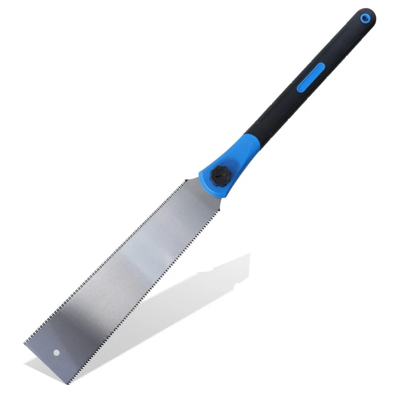 

Double Edge Razor Saw Japanese Style Pull Saw 12 / 7 Teeth Precision Hand Saw For Tenon Woodworking Tools
