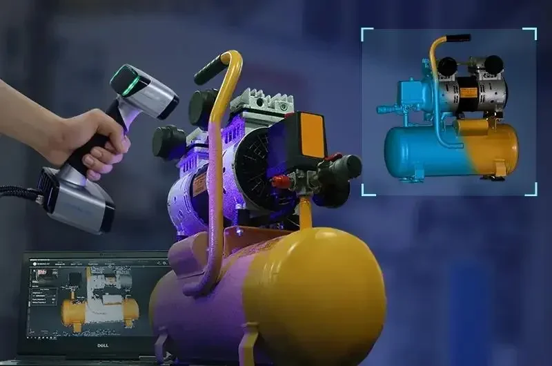 Цветовая верность Двойной Blu-ray HX Эйнскан 3d сканер ручной лазерный тела