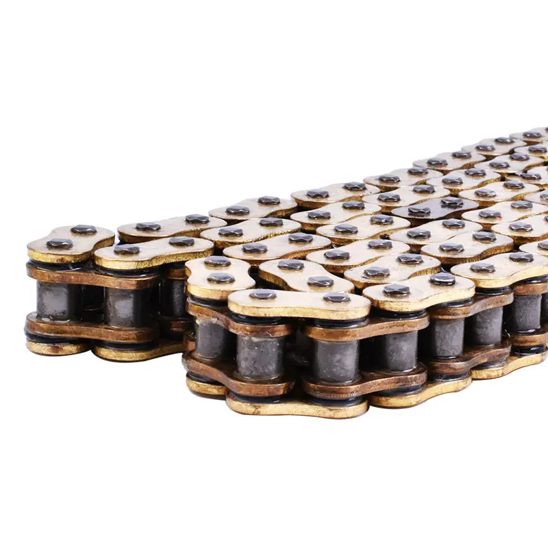428HO 120L 120 звеньев 428HV 428HX 428 HO HX Золотая цепь передачи мотоцикла для Suzuki GP100 GP100C GP 100