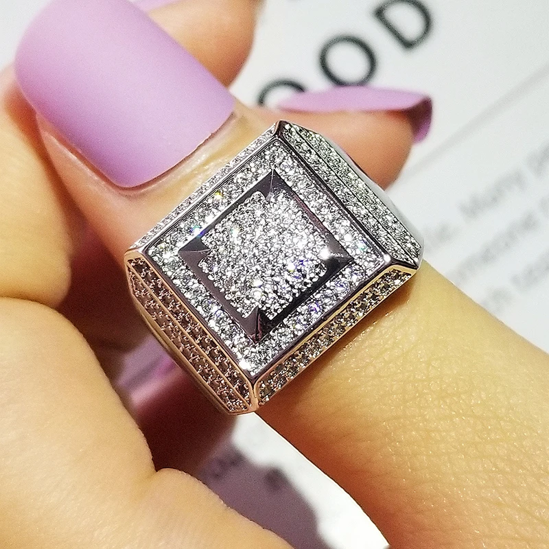 2022 New Luxury Gold Silver Color Princess For Men Anniversary Gift Jewelry Wholesale Valentine's Day R5765 | Украшения и