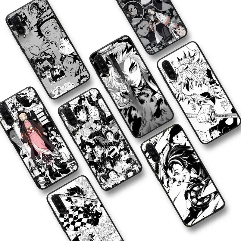 

Demon Slayer Phone Case For Xiaomi mi 9 mi8 F1 9SE 10lite note 10lite Mi 8lite Coque for xiaomi mi 5x