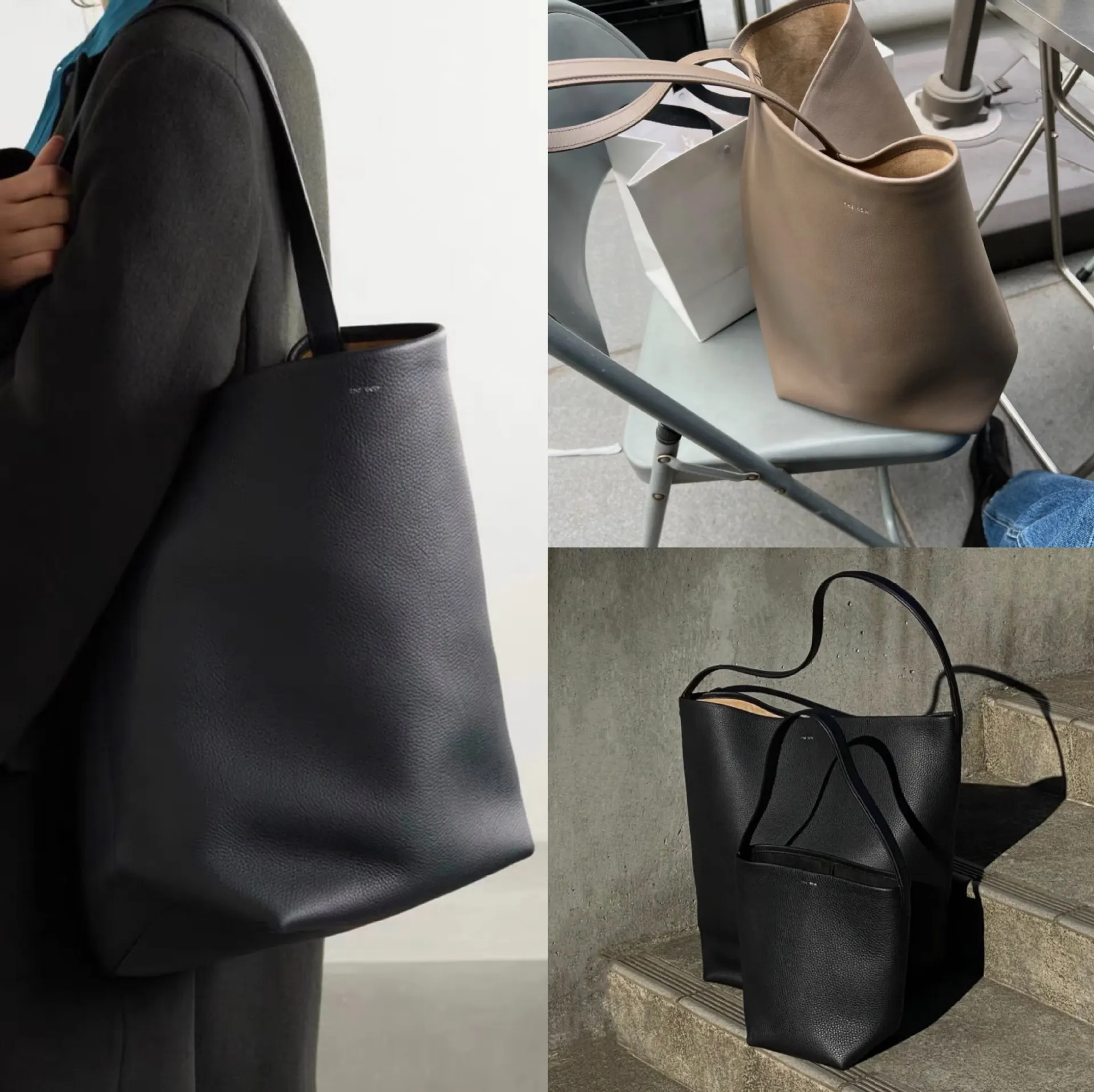Women VIP Bag  Luxury High Quality Genuine Leather Bucket Bag Row Large Capacity Commuter Tote Bag Women's Shoulder Underarm Bag