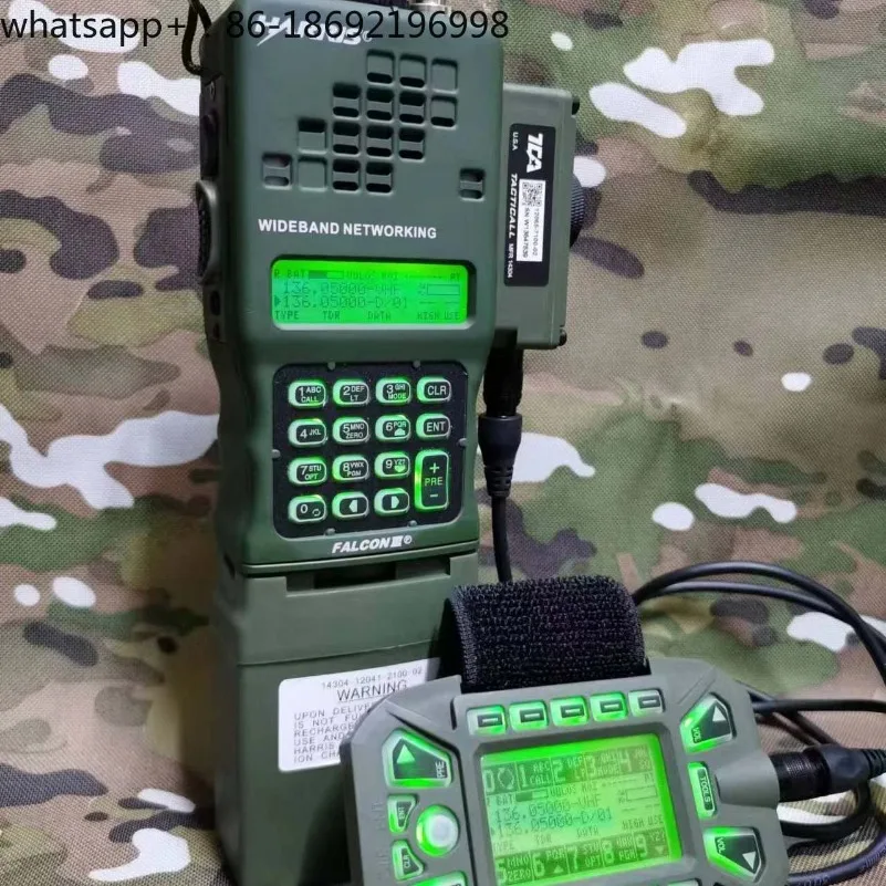Радиостанция TCA ANPRC-152A с корпусом из алюминиевого сплава, двухканальная, с УФ-диапазоном (улучшенная версия 15 Вт) (art.: 3920db91cf710) - 3920db91cf710