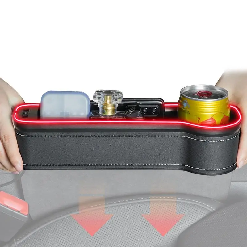 

Car Seat Gap Cup Holder Universal Cup Holder Boxes Front Seat Storage Bag For Cars Trucks Auto Consoles Seat Gap Box For Men