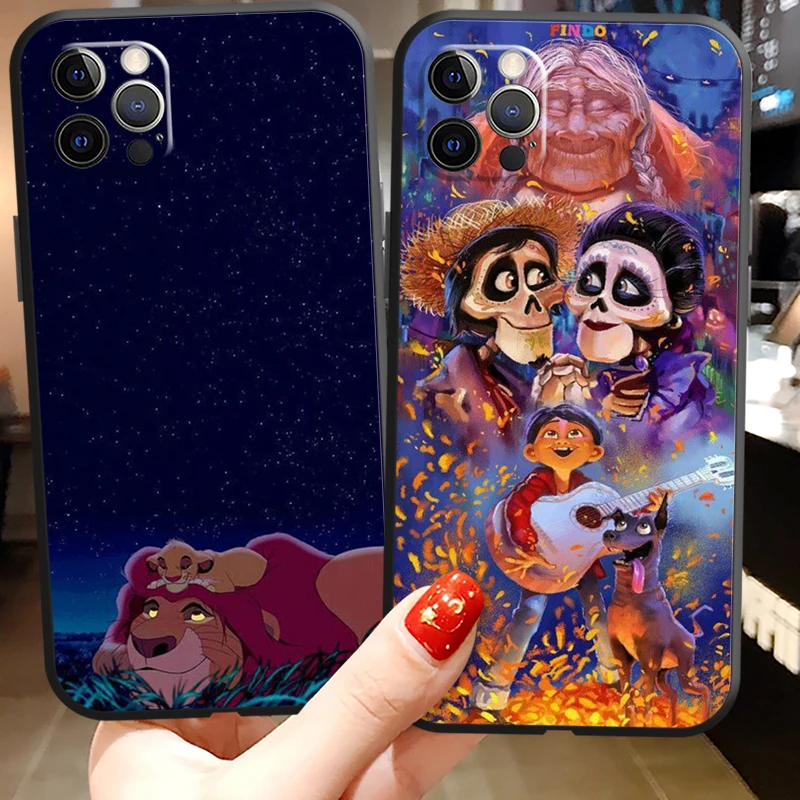 

2022 Disney Cartoon Phone Cases For iPhone 11 12 Pro MAX 6S 7 8 Plus XS MAX 12 13 Mini X XR SE 2020 Cases Carcasa Soft TPU