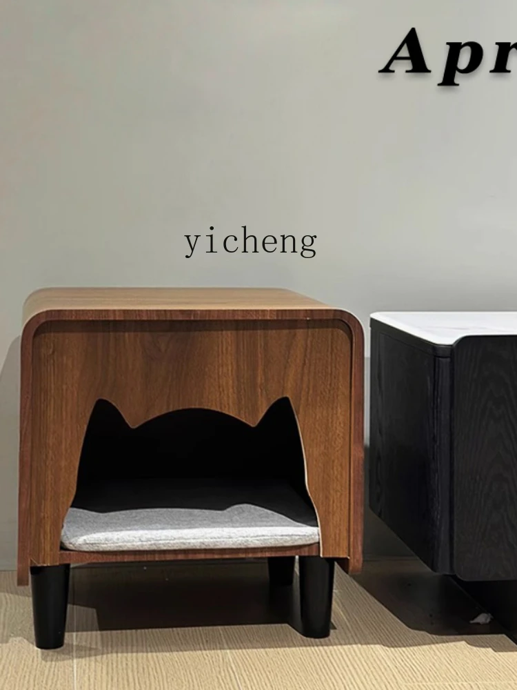 XL кошачье гнездо для обуви сменный стул кошачий боковой столик из массива дерева