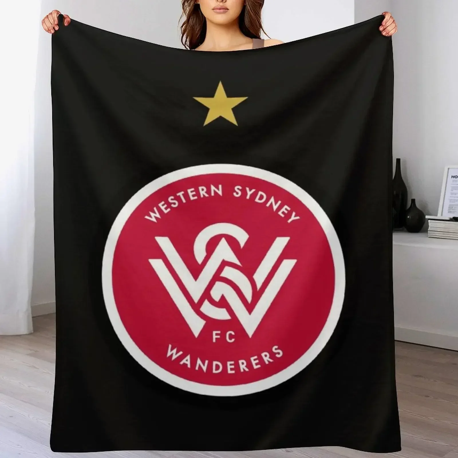 Одеяло Western Sydney Wanderers FC милые теплые одеяла для кемпинга