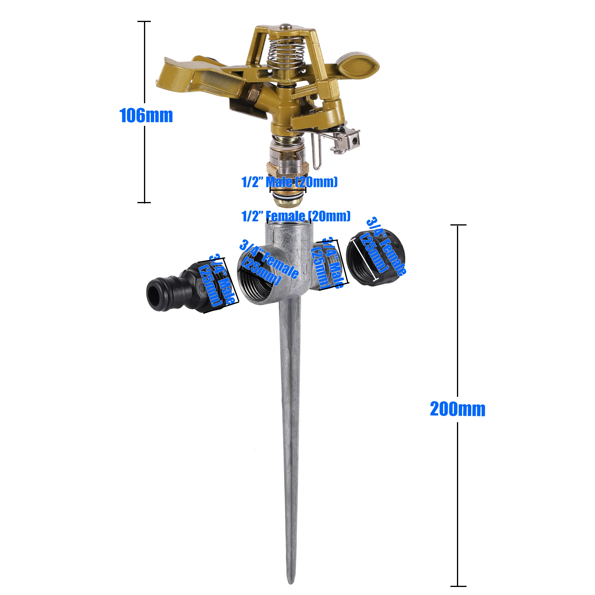 

Садовый разбрызгиватель Adhere To Fly