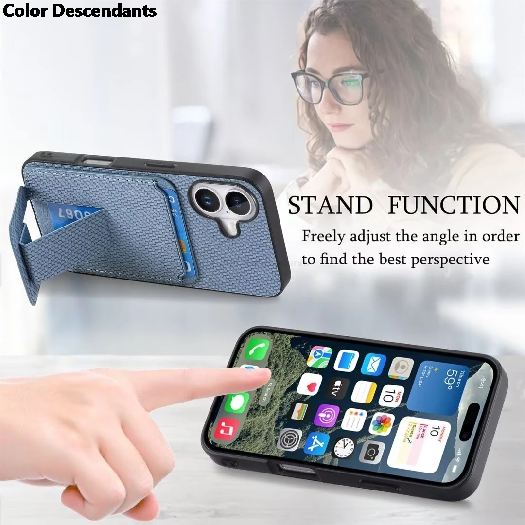 Чехол-браслет из углеродного волокна для Xiaomi 13 Pro Redmi K50 Ultra POCO F5 Note 5G складной