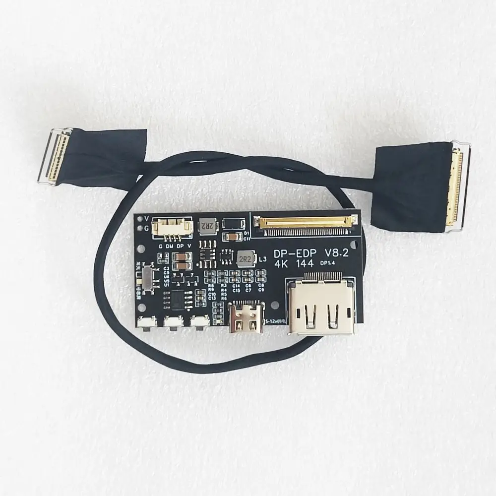 

DP to EDP 4k 120HZ DIY4K driver board 4K 2K 1080 adapter board For Portable Display