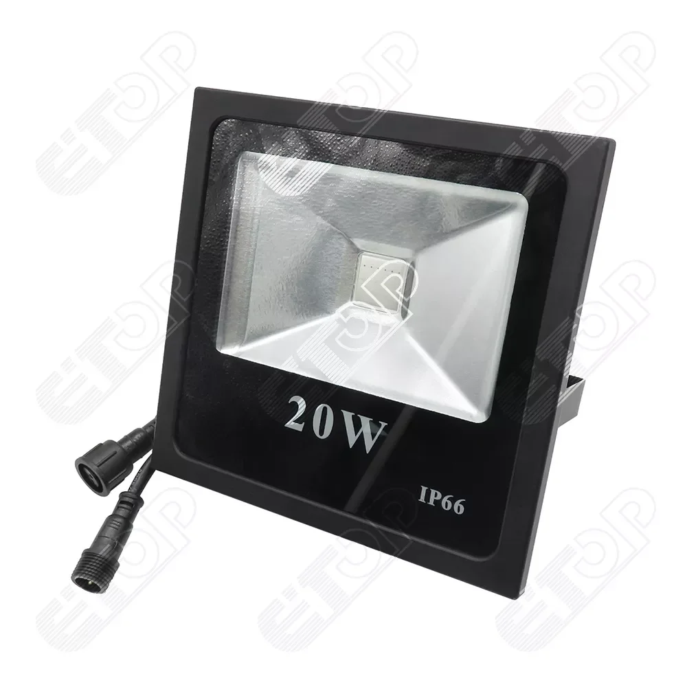 

Addressable DC12V 20W High Power WS2811 Controlled Flood Lights IP66 Waterproof With Raywu/Paulzhang/Xconnect Connectors