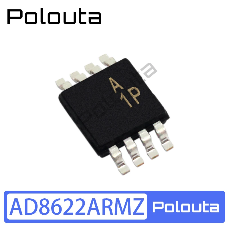 

1 Pcs AD8622ARMZ Silk Screen A1P MSOP8 Output Operational Amplifier Acoustic Components Kits Arduino Nano Integrated Circuit