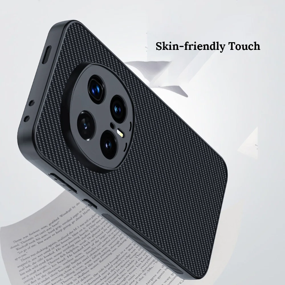 Фото Чехол для мобильного телефона Honor Magic 8 Pro, противоударный кожаный чехол из углеродного волокна, защита всего корпуса, мягкий тонкий корпус №3