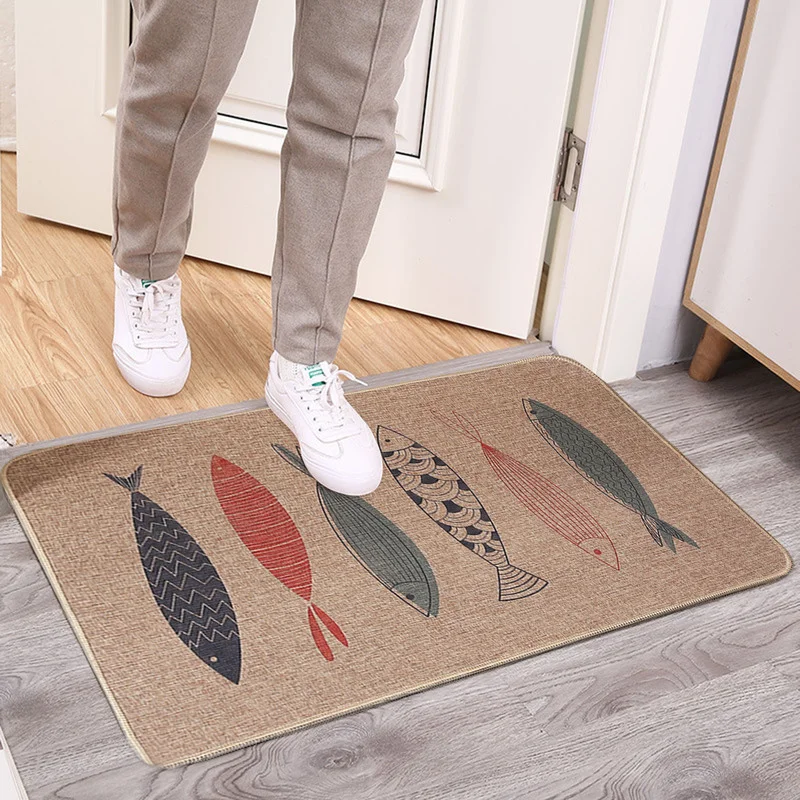 

Kitchen Rugs and Mats Non Skid Washable Kitchen Floor Rugs for In Front of Sink Standing Mat Kitchen Mats for Floor Indoor