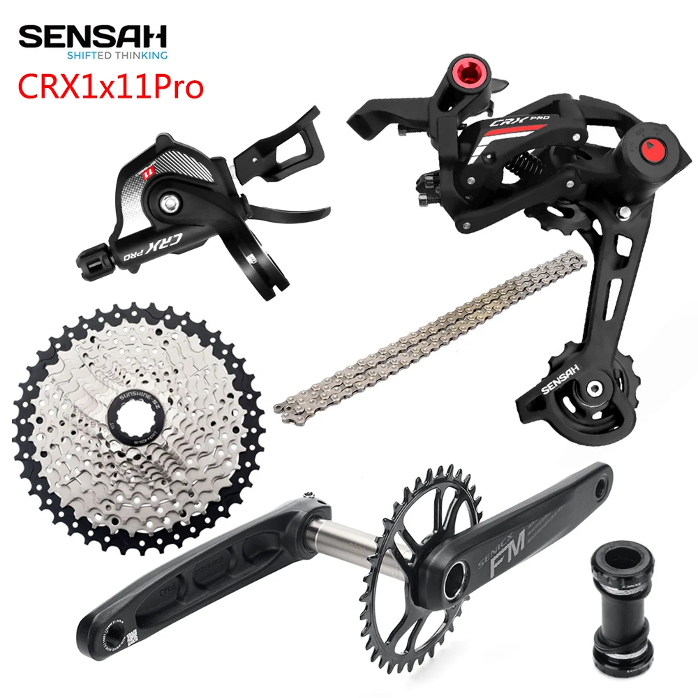 SENSAH MTB CRX 11 Transmision 1x11 Speed shifter+derailleur+