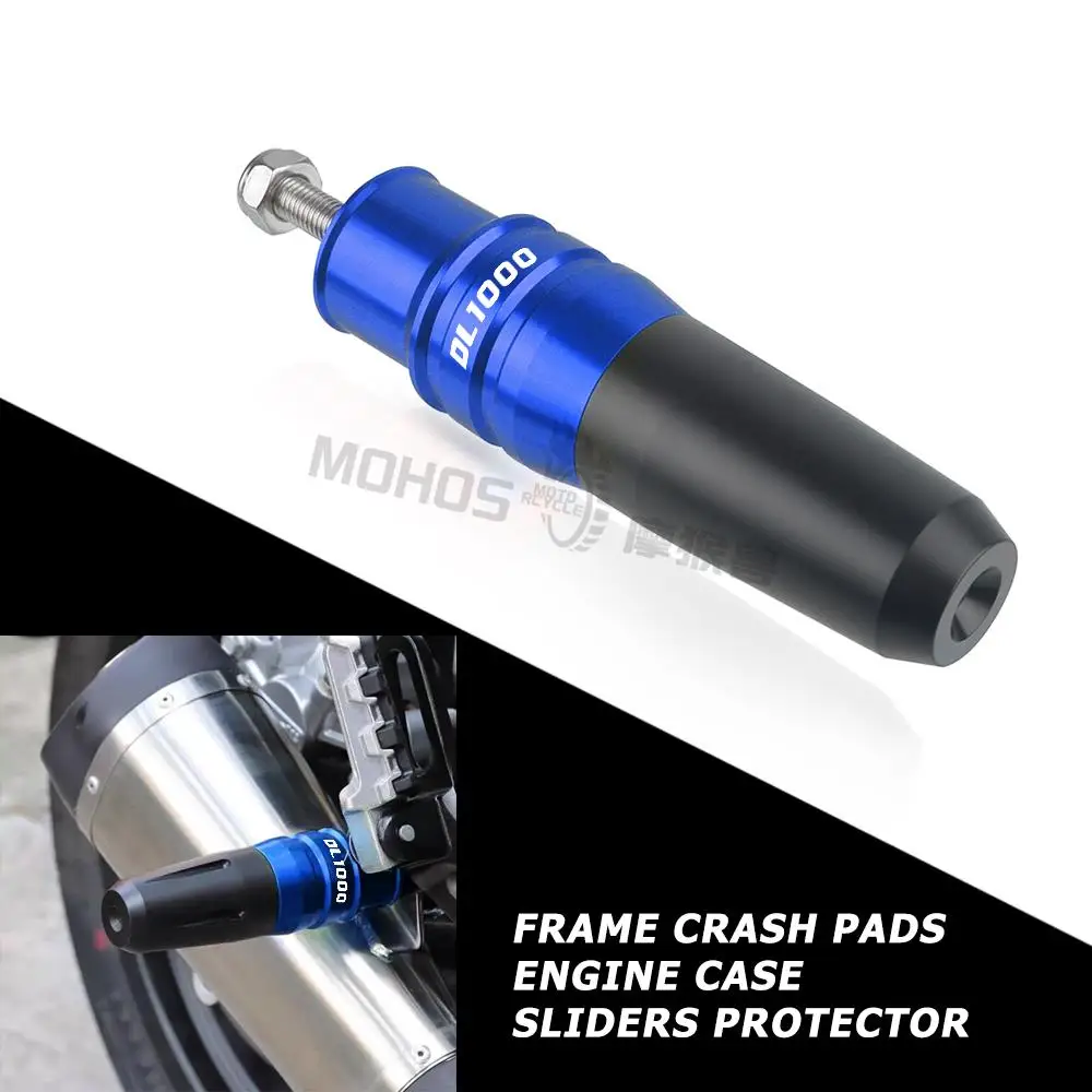 

Motorcycle Accessories For SUZUKI DL1000 DL 1000 2002 2003 2004 2005 2006 2007 2008 Frame Crash Pads Engine Case Sliders Falling