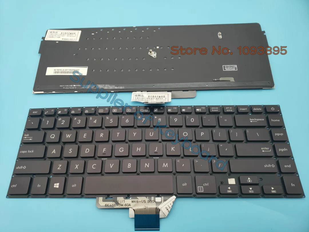 

NEW English keyboard For ASUS VivoBook X510 X510U X510UA X510UN X510Q X510QA X510QR F510UA English keyboard Backlit