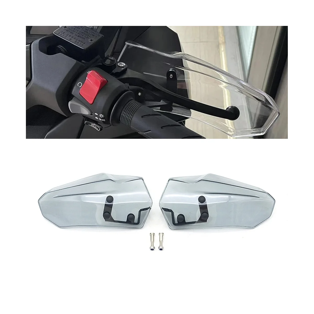 Обновленные защитные накладки на лобовое стекло для мотоцикла и дома защита