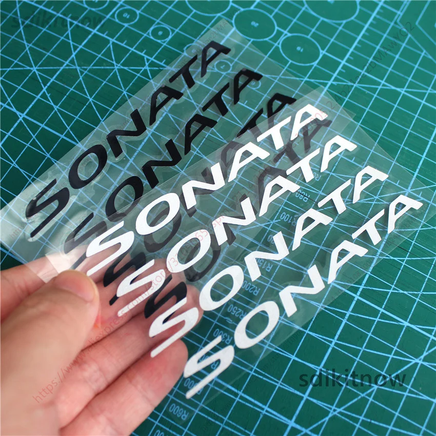 

4pcs/lot Car Door Handle Doorhandle Decal Rim Sticker Styling Decoration For hyundai sonata 2021 2020 2018 2019 2016 accessories