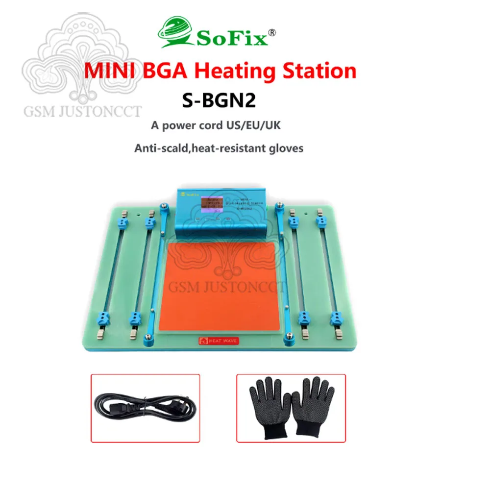 SoFix S-BGN2 Mini BGA нагревательная станция для ноутбука Macbook Pro материнская плата нагрев