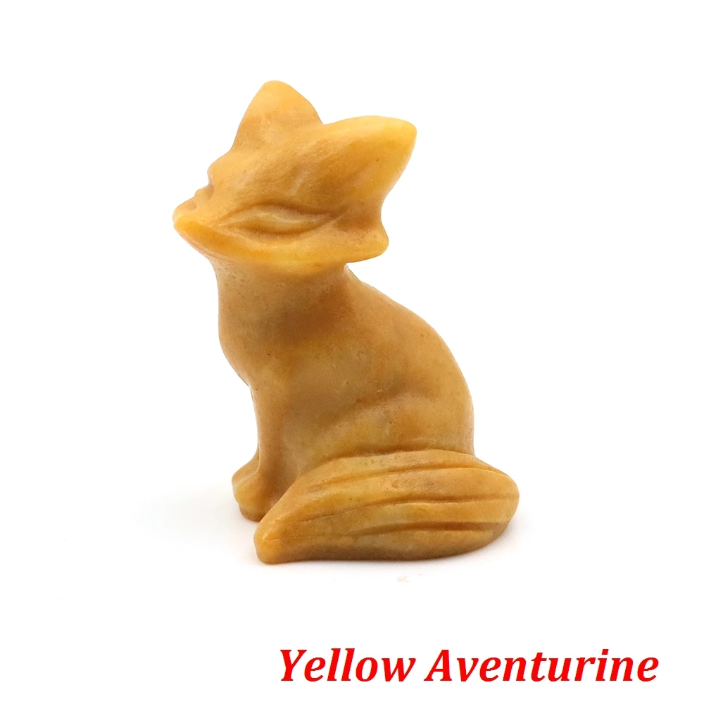 

Статуя лисы из натурального камня