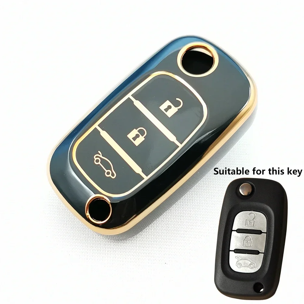 

Чехол для автомобильного ключа из ТПУ 2023, брелок для автомобильного ключа для Renault Fluence Clio Megane для LADA XRay Kalina Priora Sedan Sport Vesta Granta